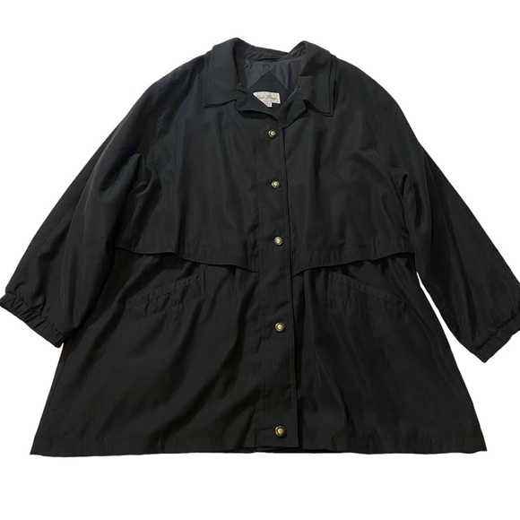 Carlo Briani Men's Jacket Raincoat Navy Blue Waterproof Size 3X - Picture 5 of 15